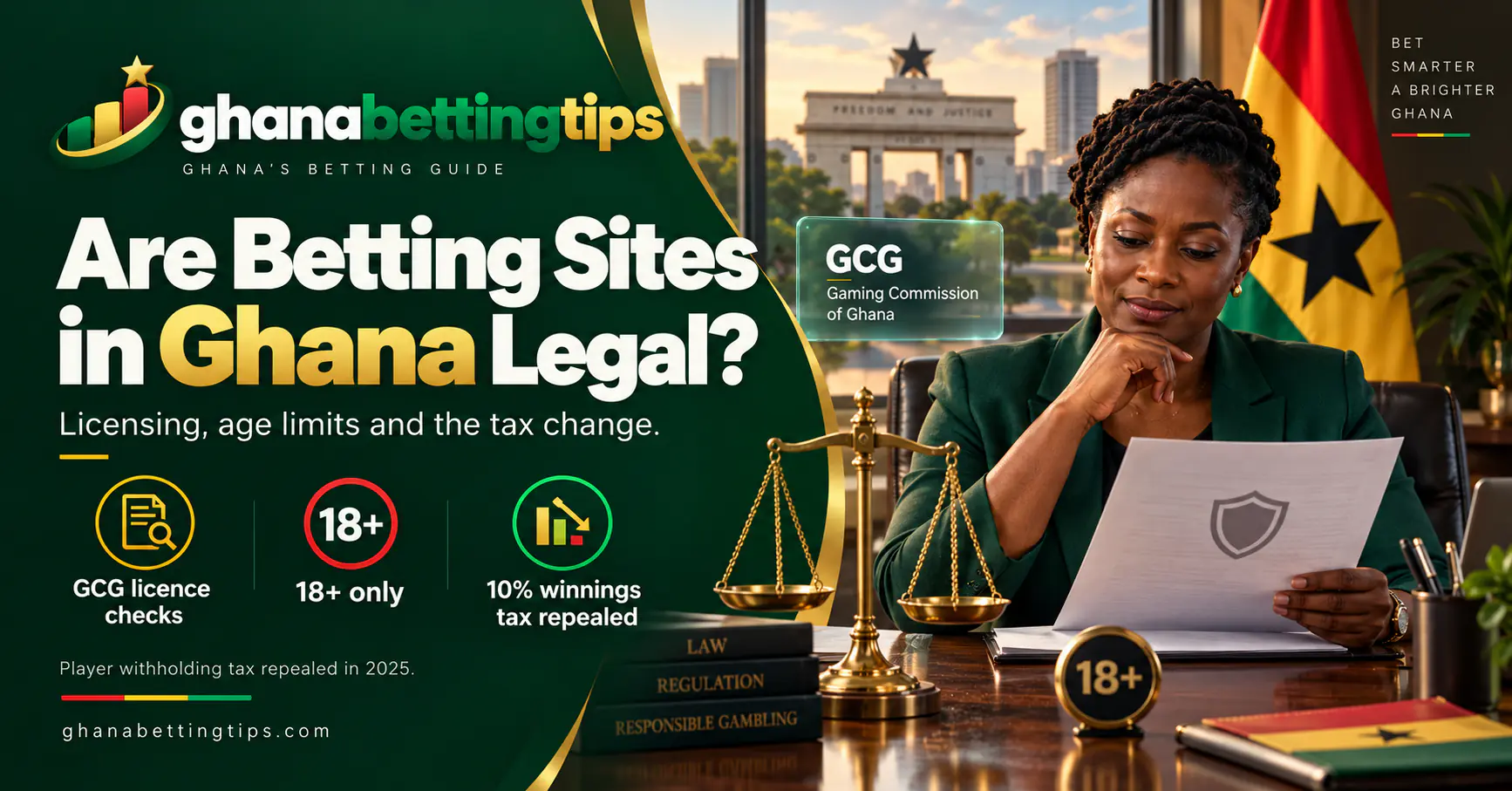 Are betting sites in Ghana legal? Gaming Commission, 18+ and the betting tax