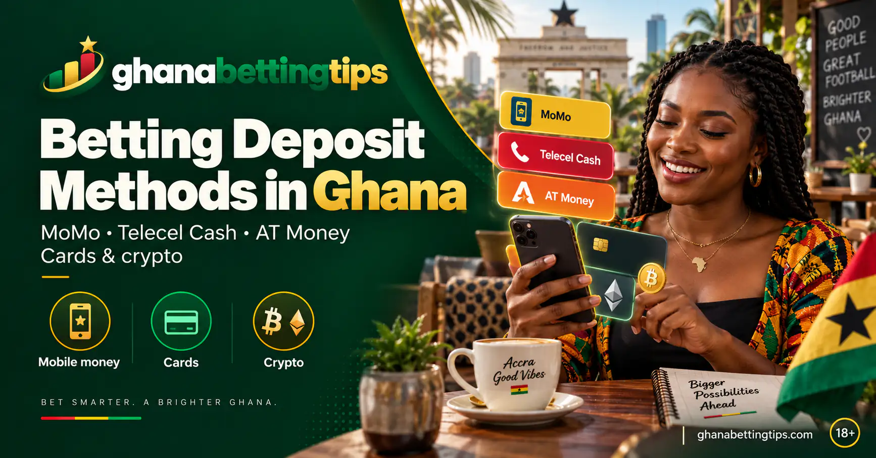 Betting deposit methods in Ghana