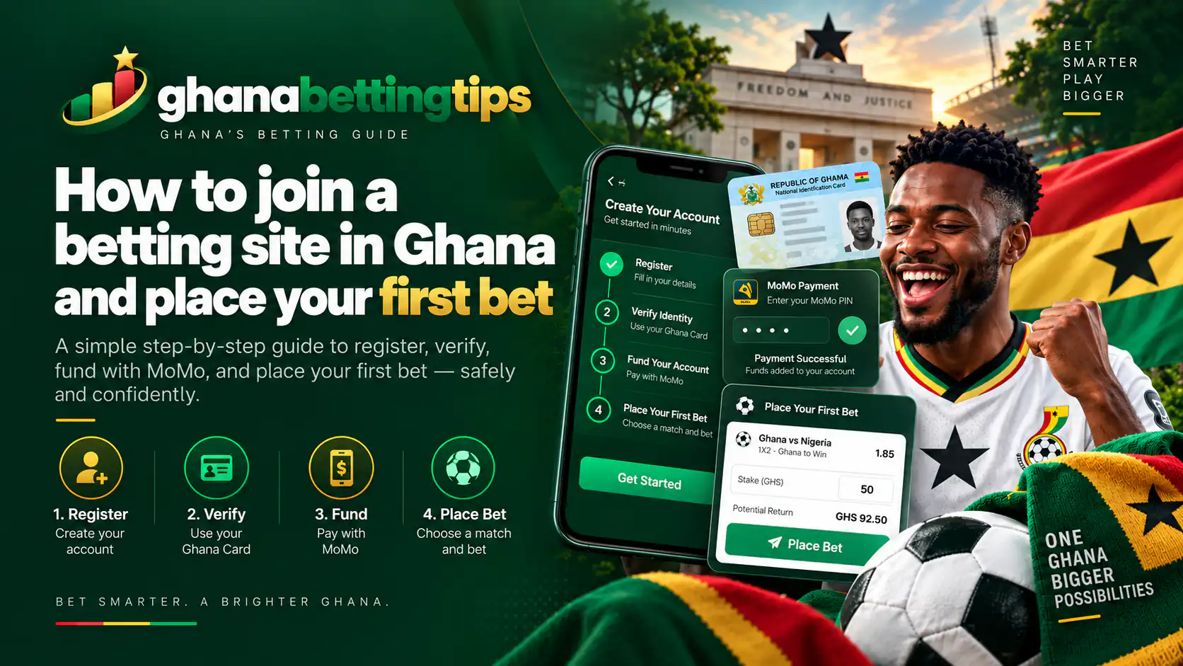 How to join a betting site in Ghana and place your first bet