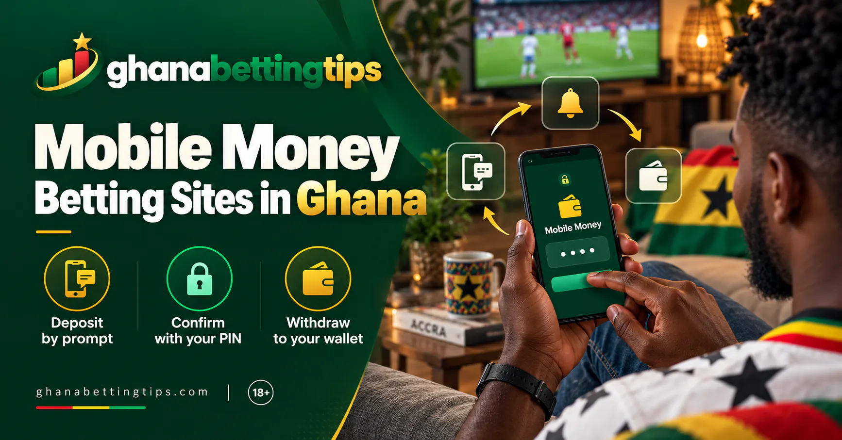 Mobile money betting sites in Ghana